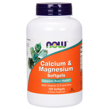 NOW Calcium-Magnesium 1000/500mg 120 softgel