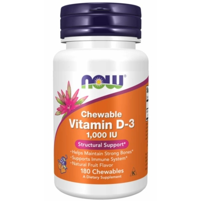 Now D3 Vitamin D-3 1000 IU Chewables (rágó tabletta)