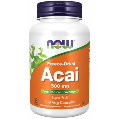 Now Acai 500 mg veg. sgel