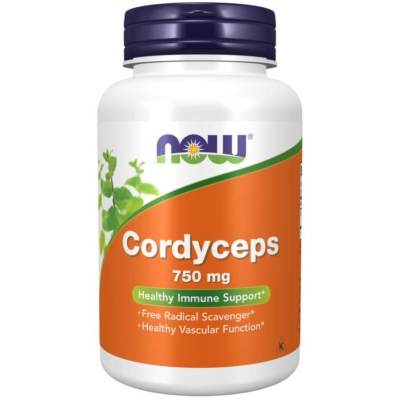 Now Cordyceps 750 mg 90 Veg Kapszula