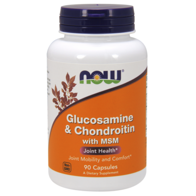 NOW Glucosamine and chondr. Msm 90 caps