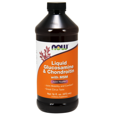NOW Liquid Glucosamine/Chondroitin with MSM 473ml