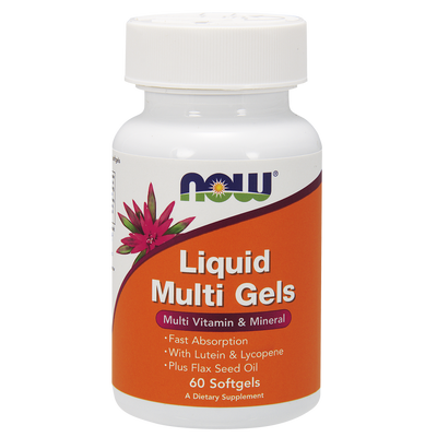 Now Liquid Multi Gels 60 sgels