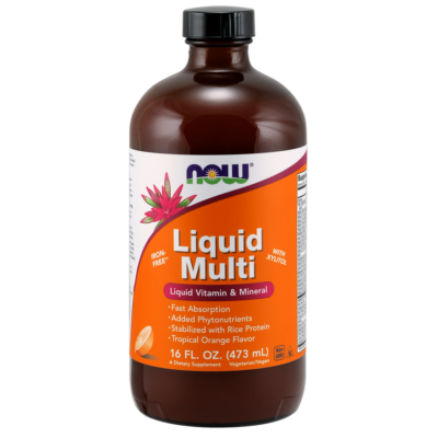 NOW Liquid Multi Orange 473ml